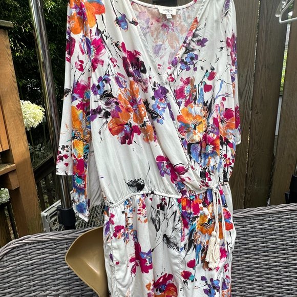 One Piece Shorts Romper with Pockets - Picture 2 of 9